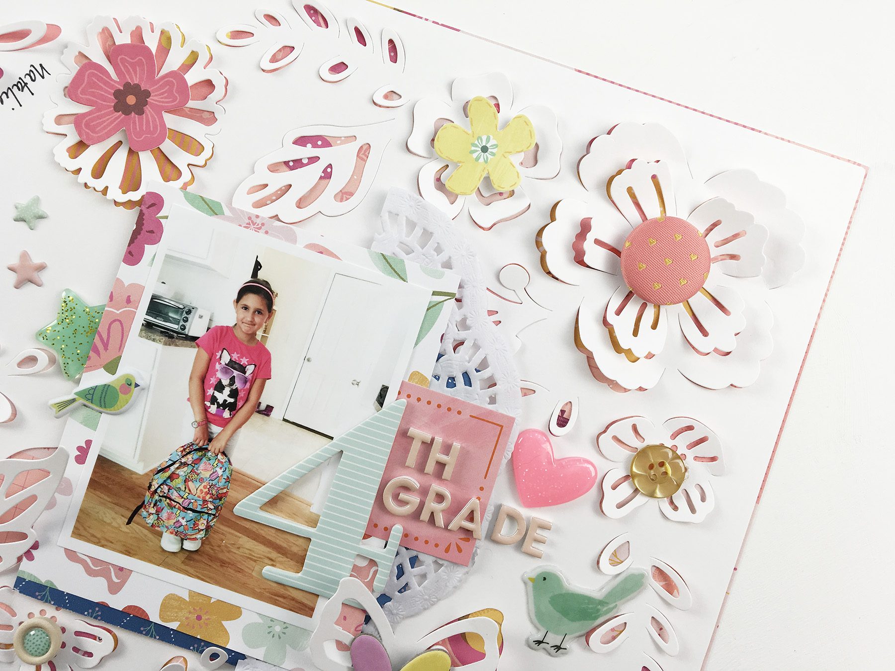 Larkindesign Learning Is An Adventure YouTube Hop with Sara | Natalie's 4th Grade Layout