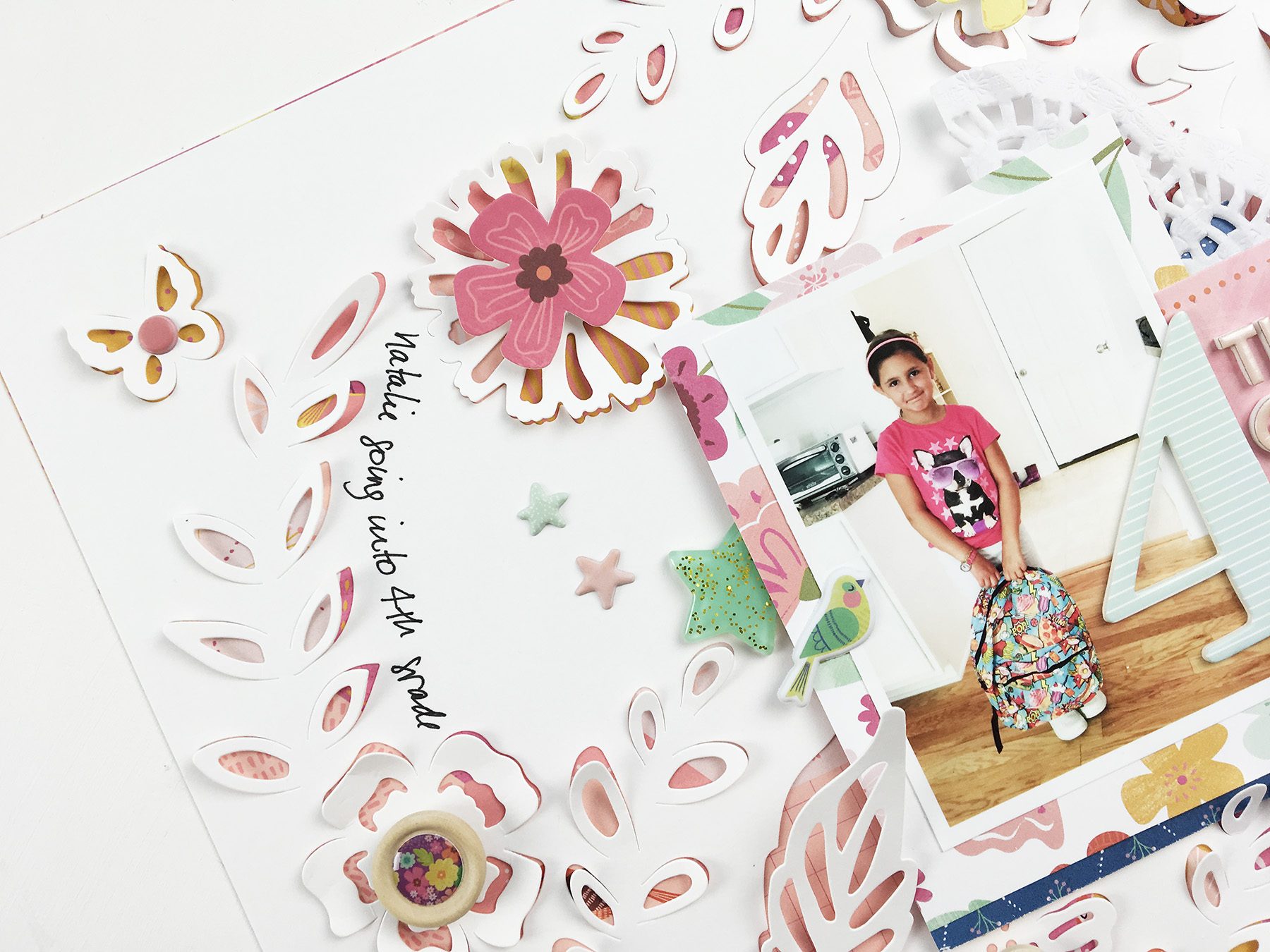 Larkindesign Learning Is An Adventure YouTube Hop with Sara | Natalie's 4th Grade Layout