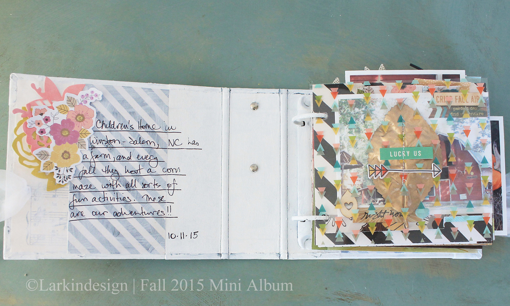 Fall Mini Album Front Page