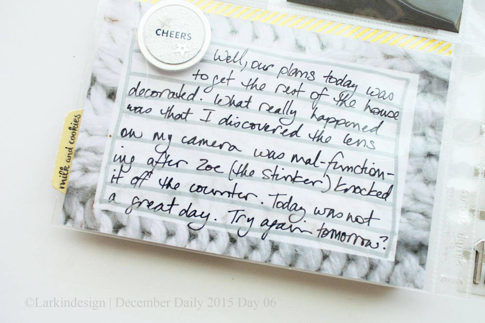 December Daily 2015 Day 06