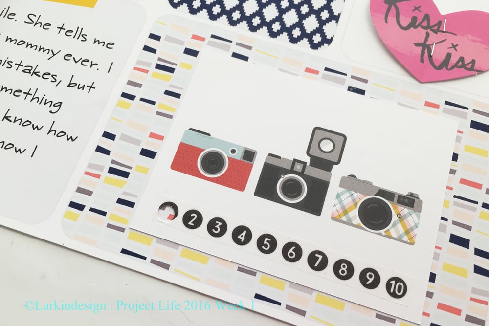 Project Life Project 52 2016 Week 1