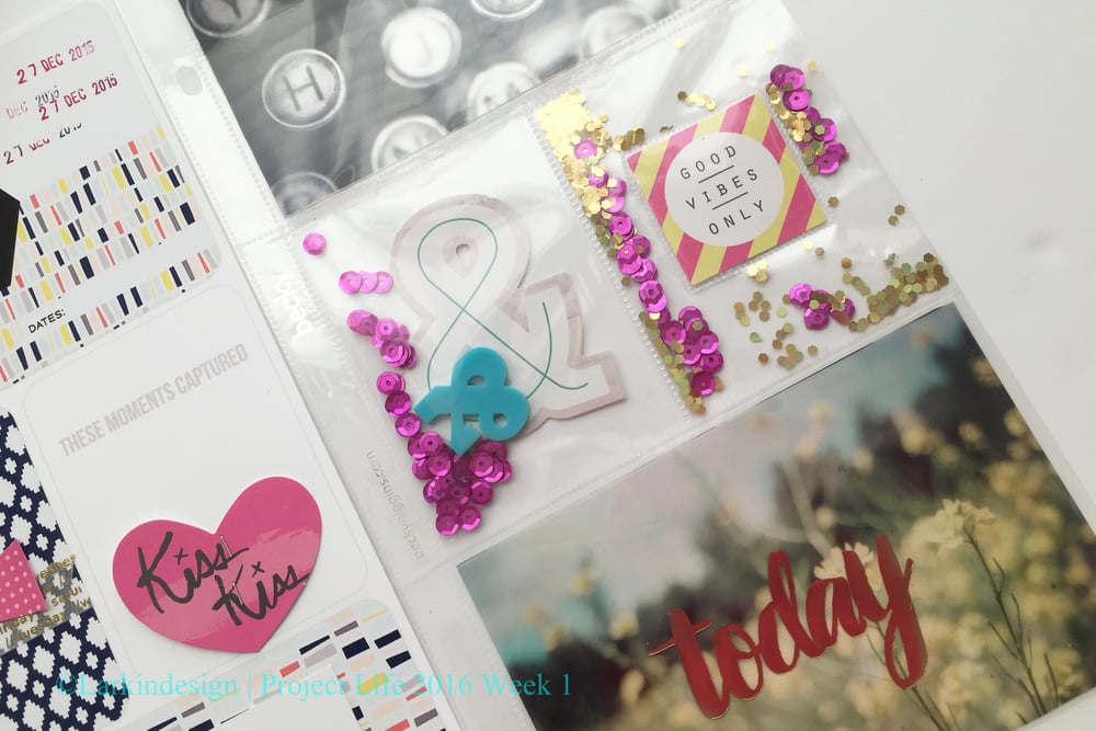 Project Life Project 52 2016 Week 1