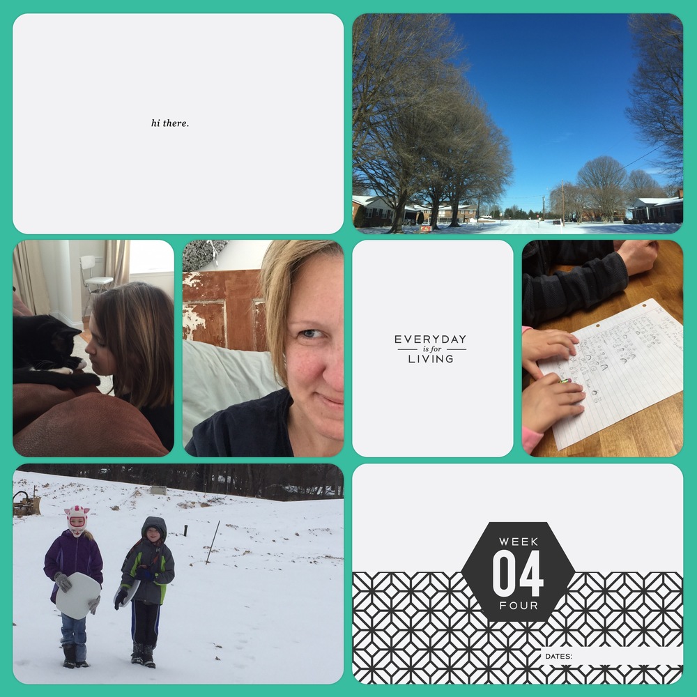 Project Life 2016 Week 4
