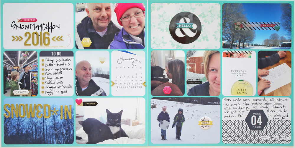 Project Life 2016 Week 4