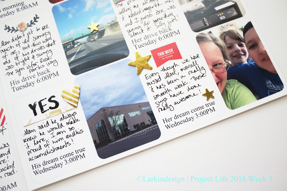Project Life 2016 Week 5
