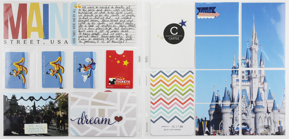Disney Album Layout 03