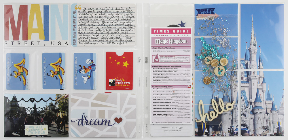 Disney Album Layout 03