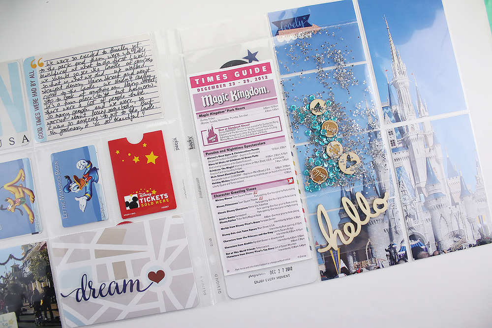 Disney Album Layout 03