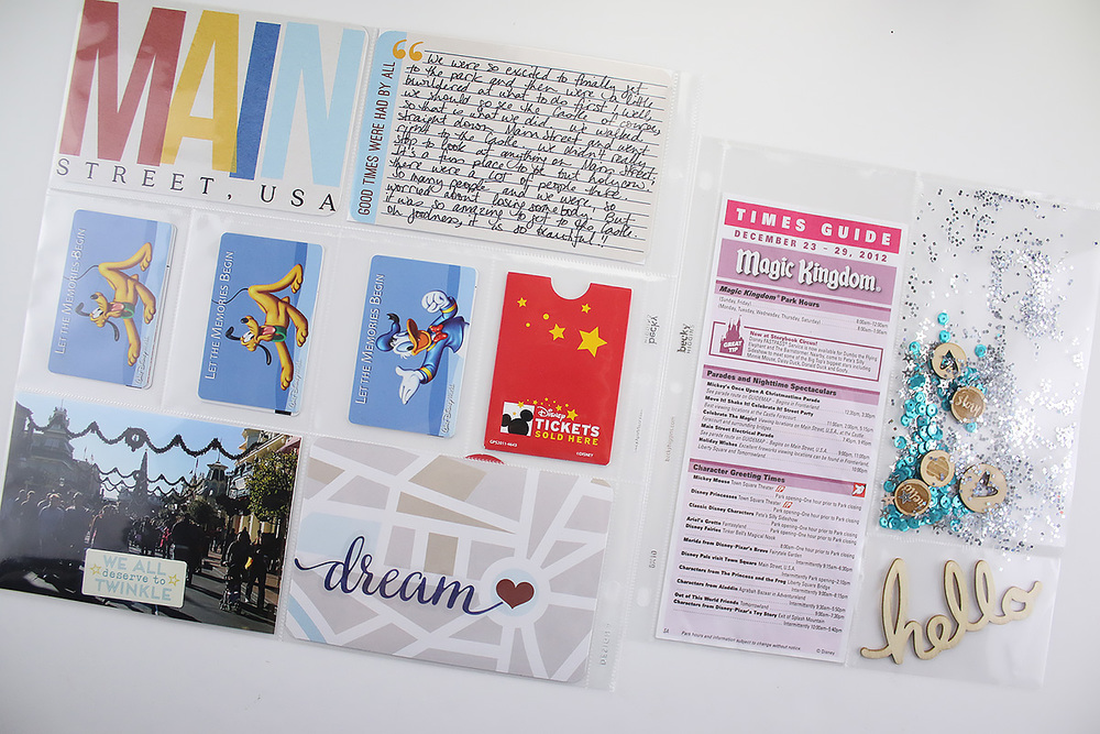 Disney Album Layout 03