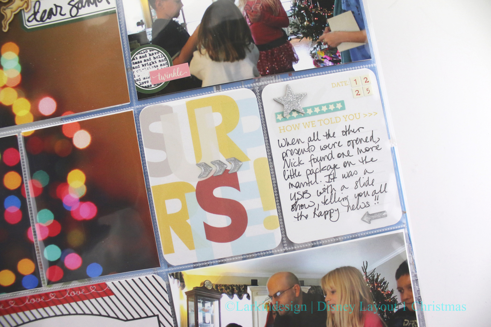 Larkindesign Disney Album Layout No. 01 | Surprise!!!