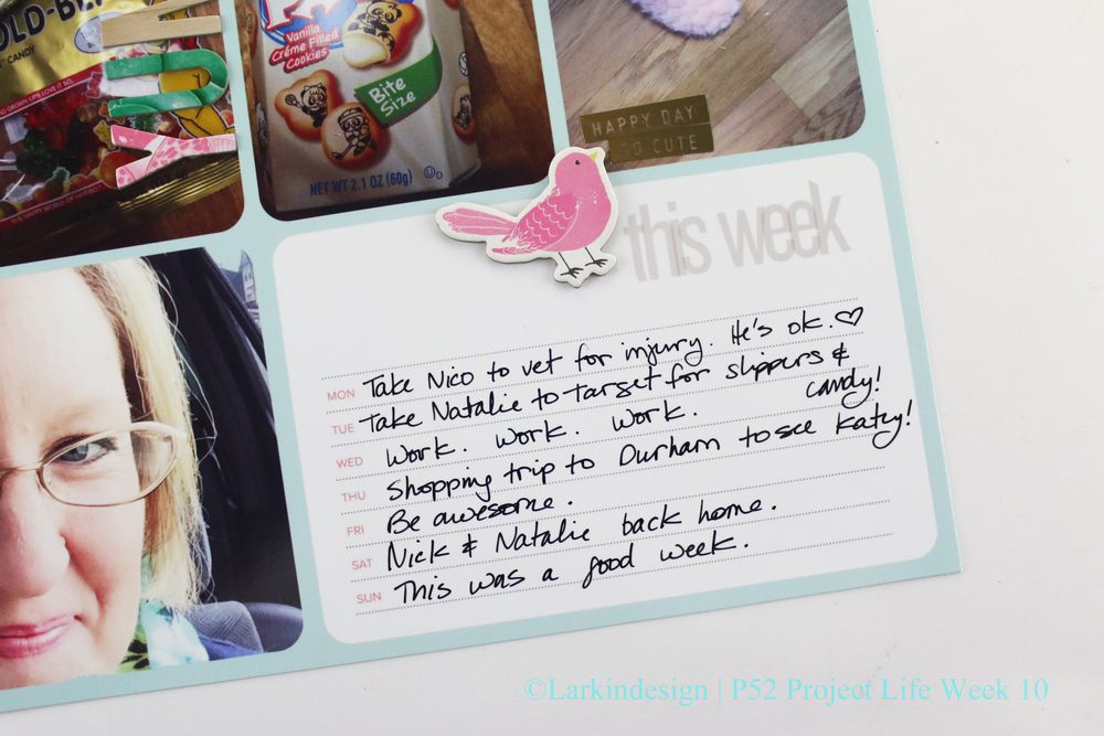 Project Life 2016 Week 10