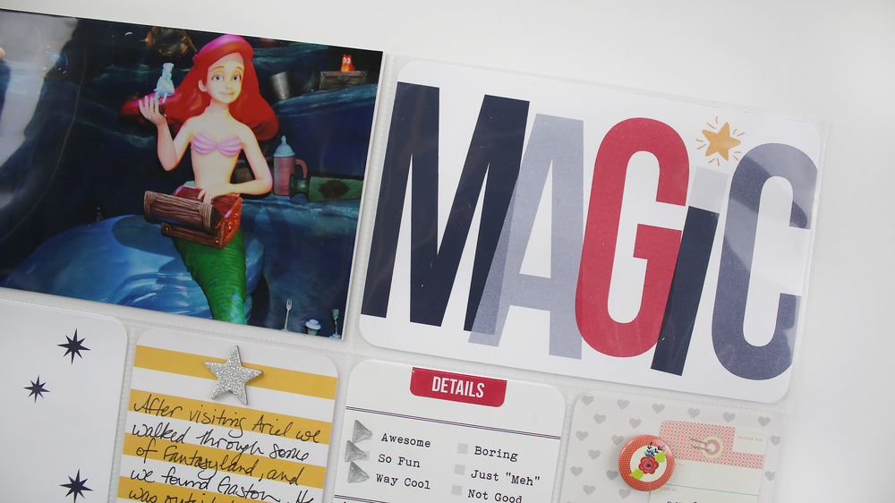Disney Project Life Layout 08