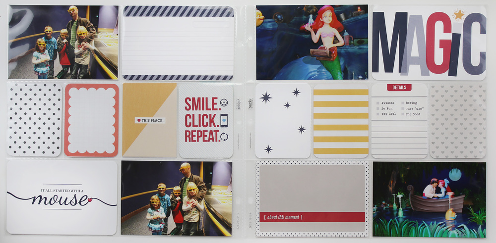 Disney Project Life Layout 08