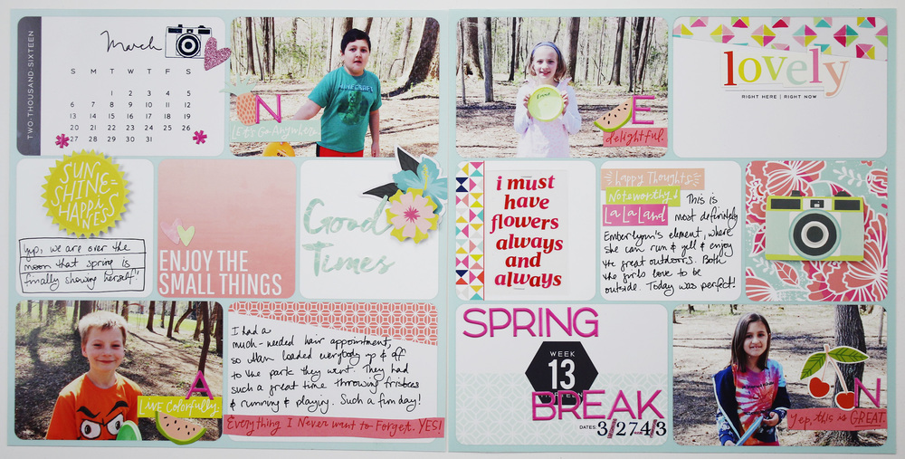 Project Life 2016 Week 13