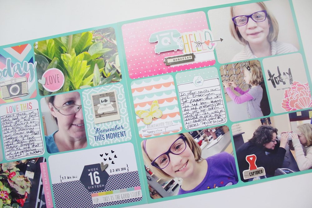 Project Life 2016 Week 16 | Gossamer Blue Kits!