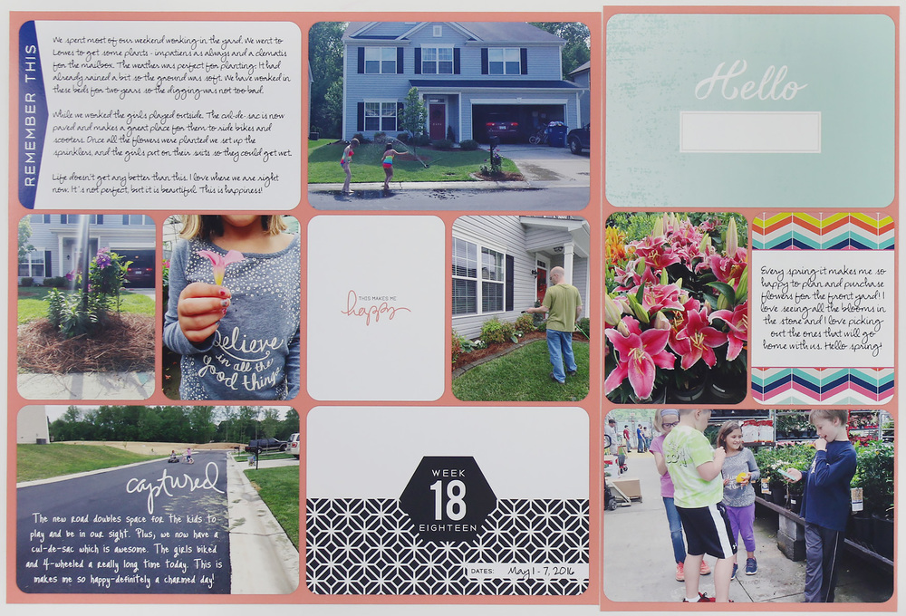 Project Life 2016 Week 18
