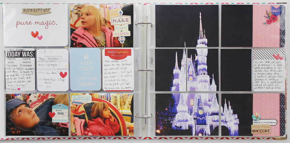 Disney Project Life Layout 09