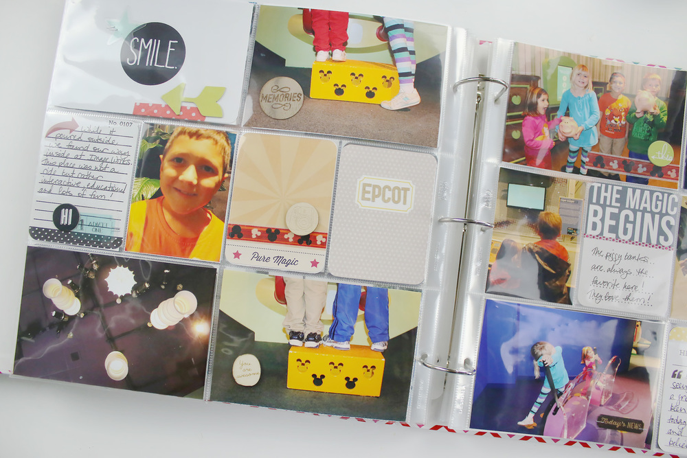 Disney Project Life Epcot Day 2