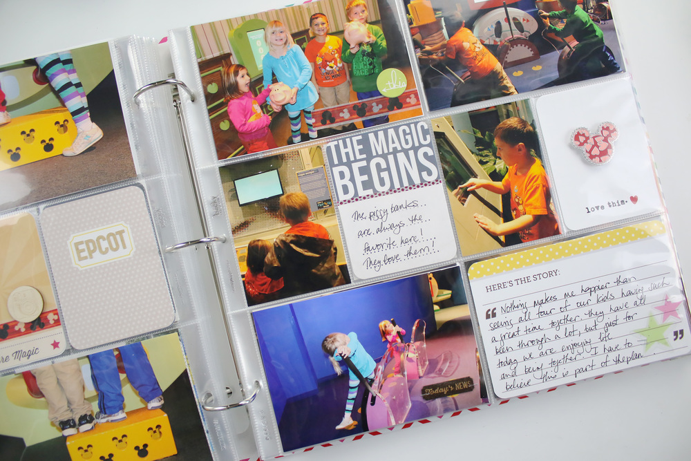 Disney Project Life Epcot Day 2