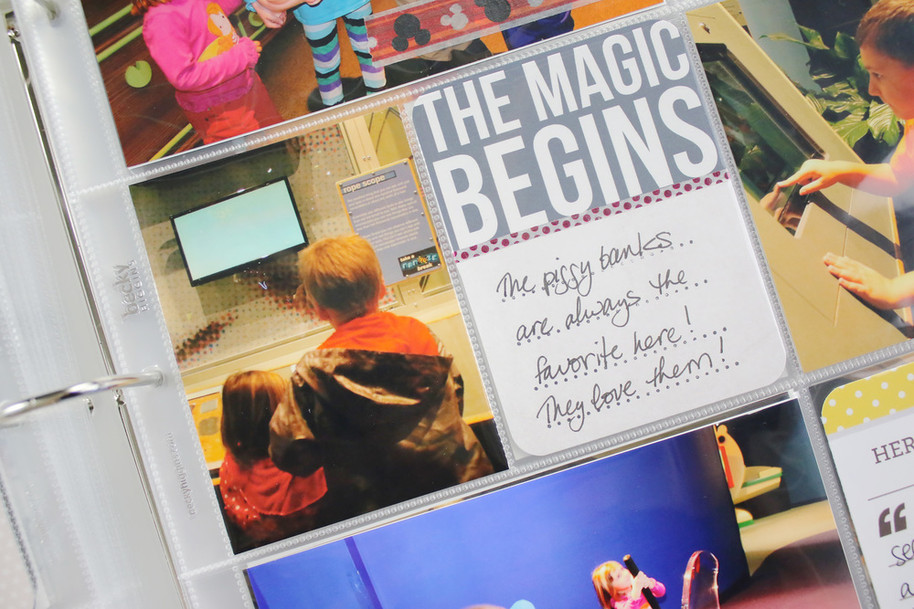 Disney Project Life Epcot Day 2