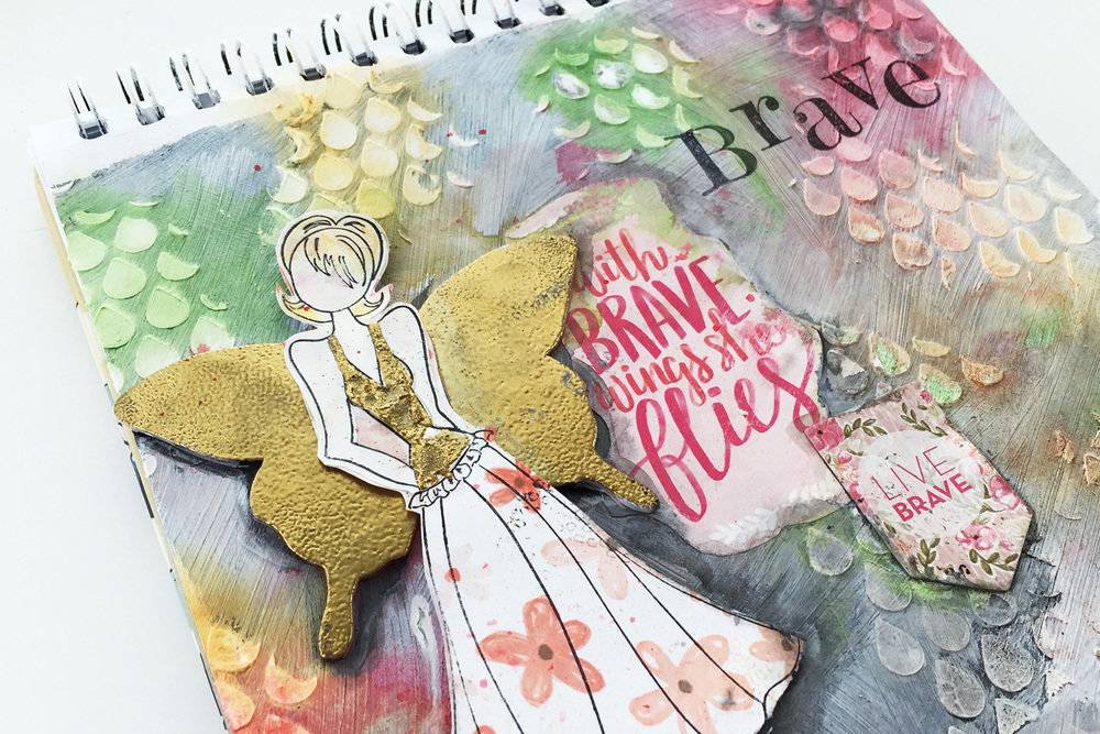 Art Journal On Being Brave
