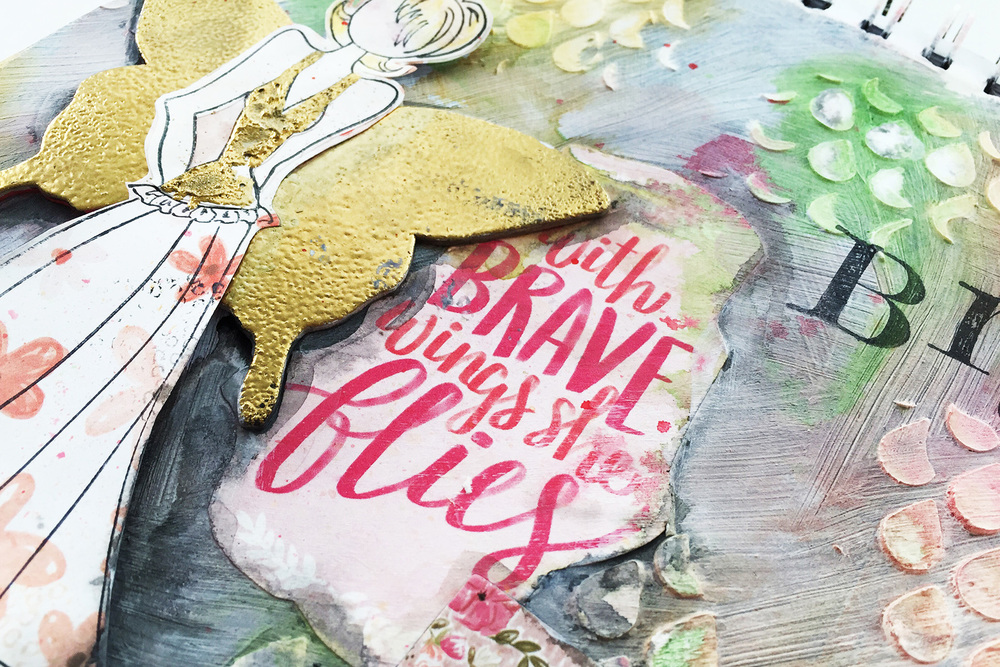 Art Journal On Being Brave