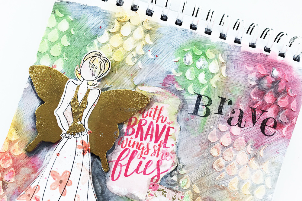 Art Journal On Being Brave