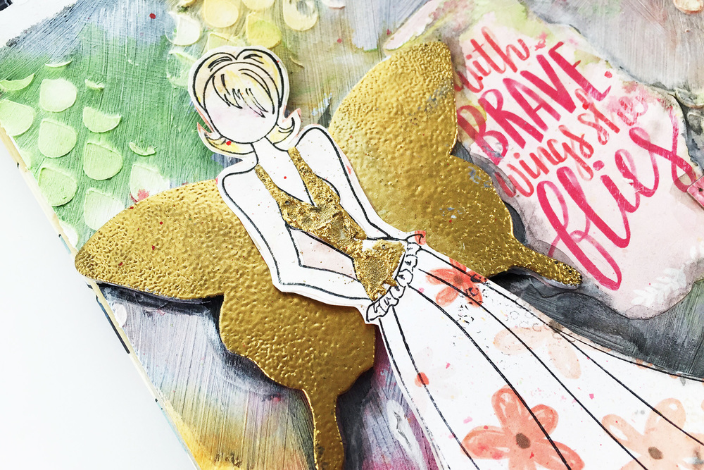 Art Journal On Being Brave