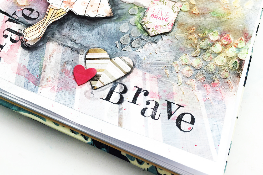 Art Journal On Being Brave