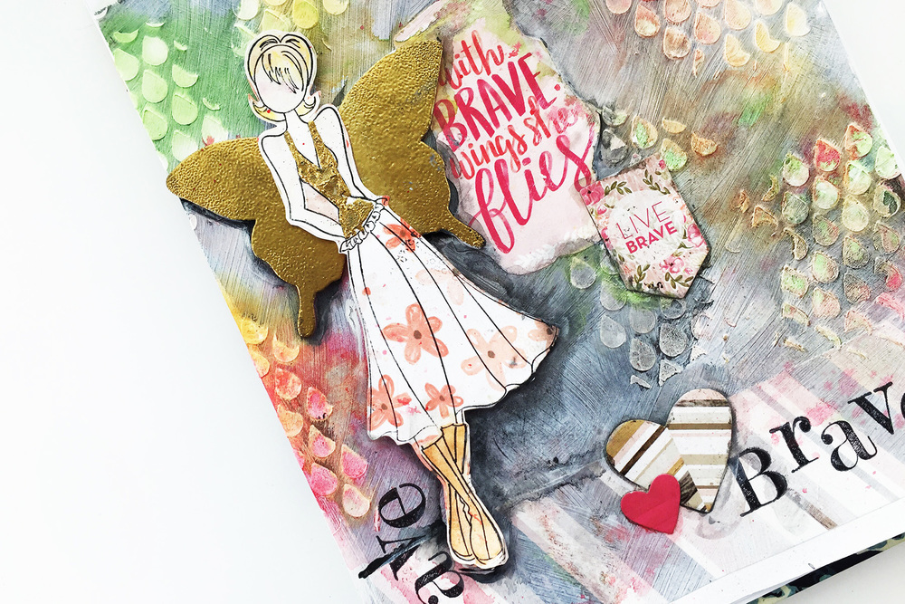 Art Journal On Being Brave