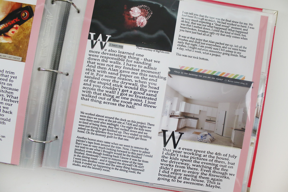 Project Life 2014 Week 26