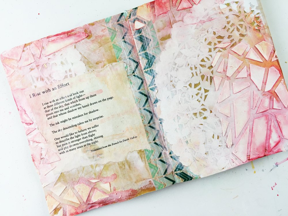 Art Journal Vol 03 Layout 01 I Rise