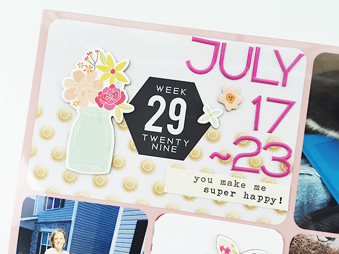 Larkindesign Project Life 2016 Week 29