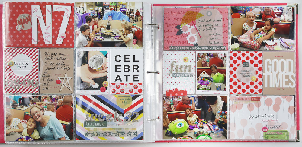 Larkindesign Theresa Moxley | TBT Project Life 2014 Week 32