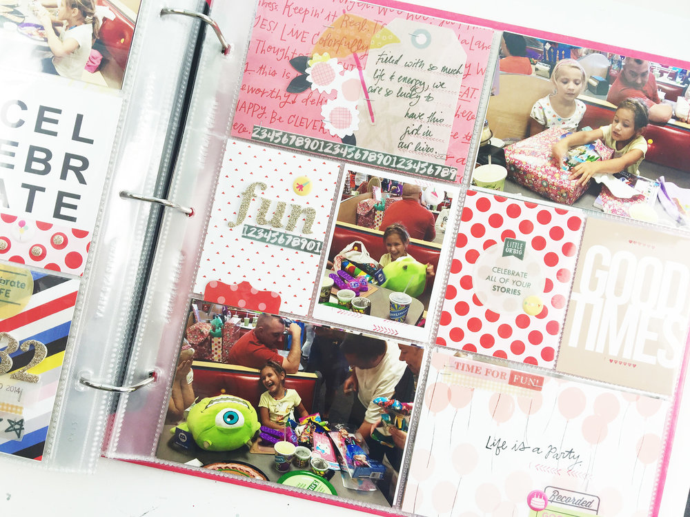 Larkindesign Theresa Moxley | TBT Project Life 2014 Week 32