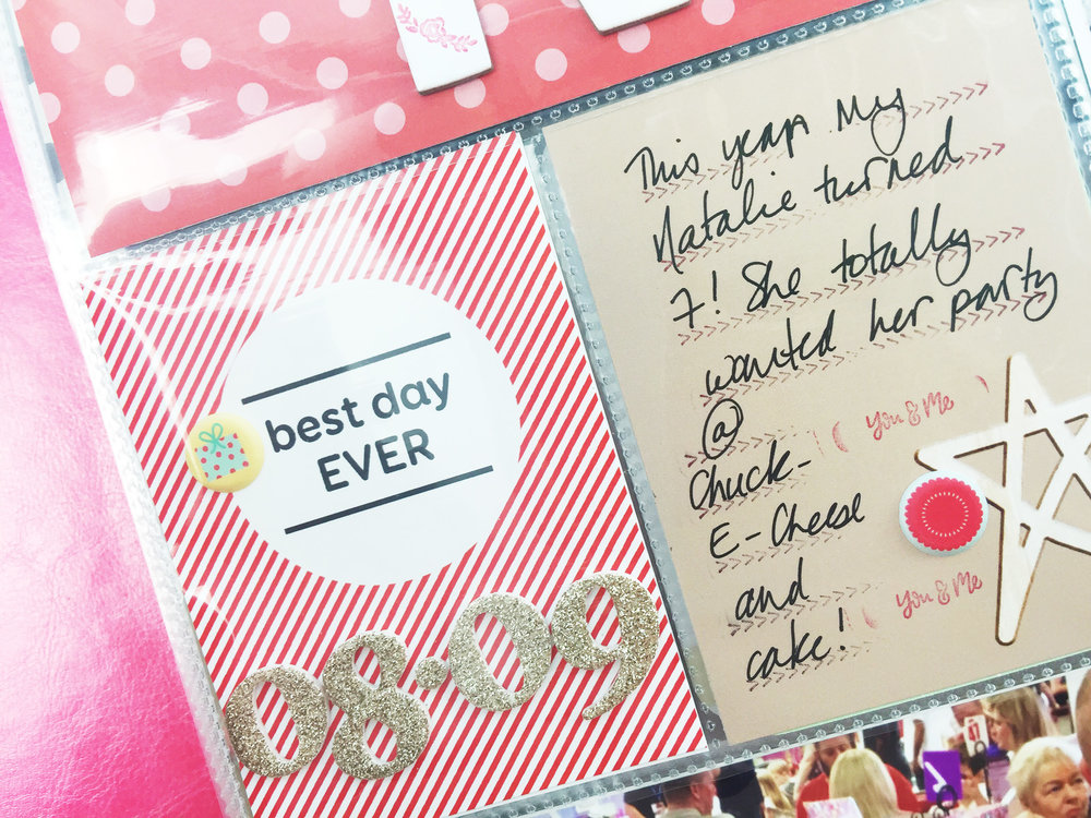 Larkindesign Theresa Moxley | TBT Project Life 2014 Week 32