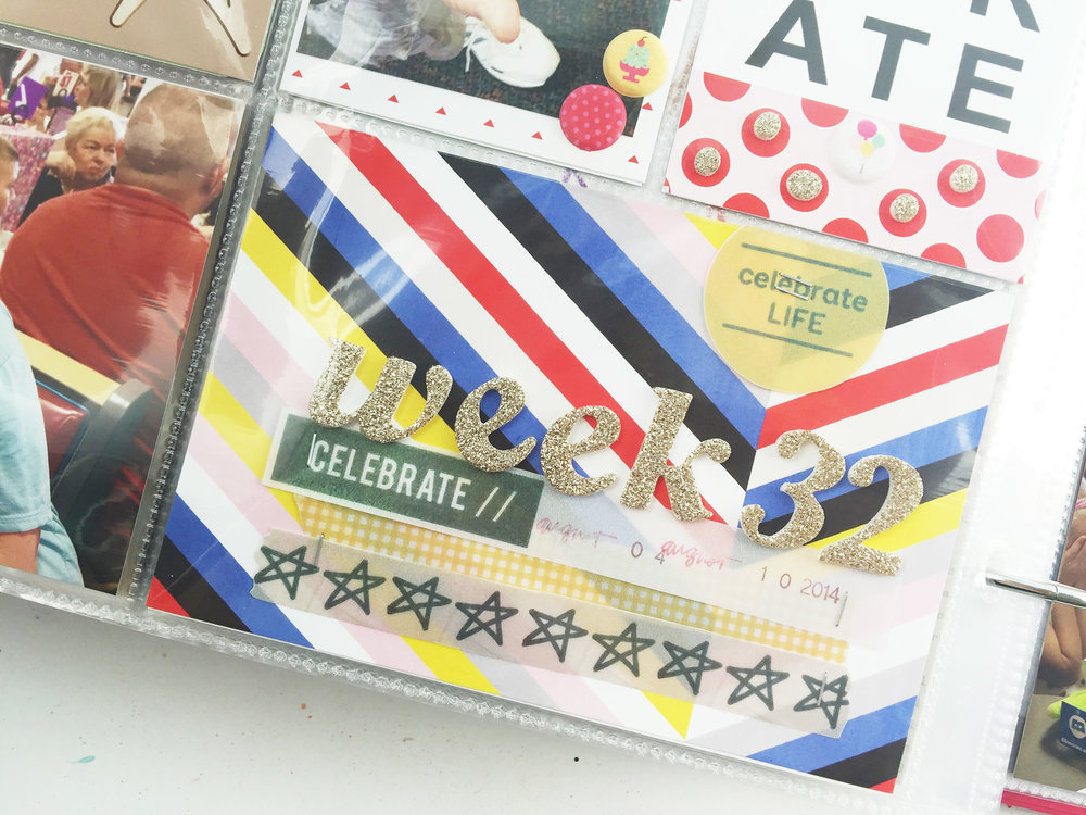 Larkindesign Theresa Moxley | TBT Project Life 2014 Week 32