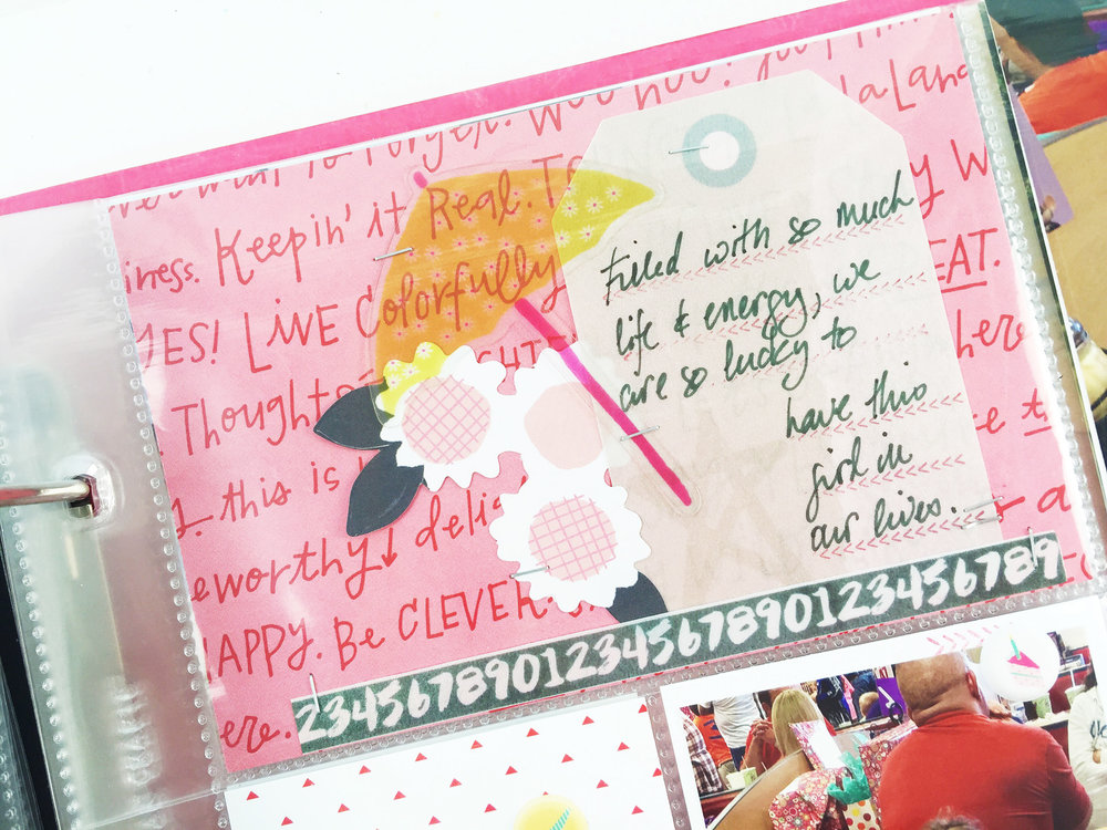 Larkindesign Theresa Moxley | TBT Project Life 2014 Week 32