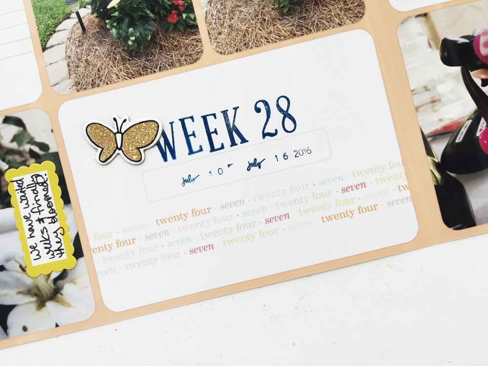 Project Life 2016 Week 28