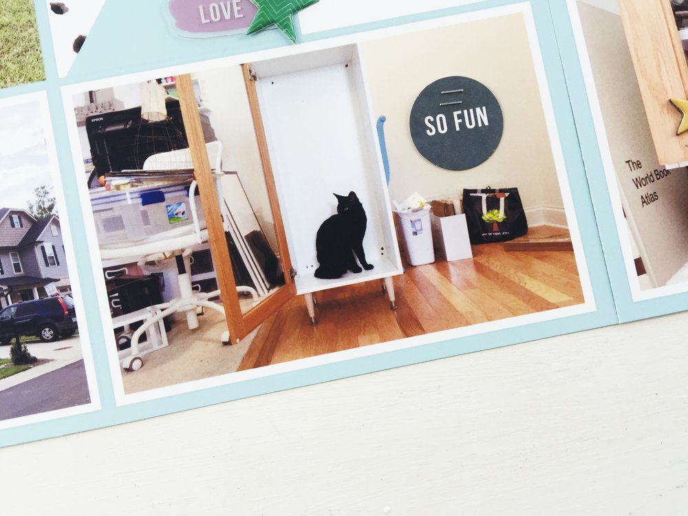 Sahlin Studio Creative Team Layout | Project Life 2016 Week 31