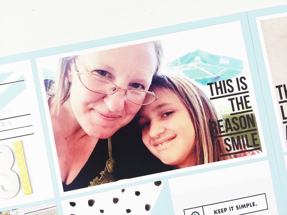 Sahlin Studio Creative Team Layout | Project Life 2016 Week 31