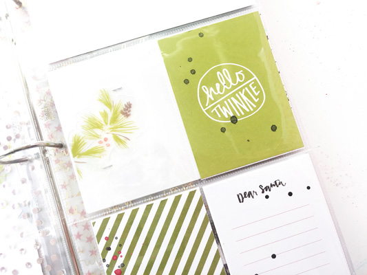 {December Daily 2016} Creating the Page Protectors