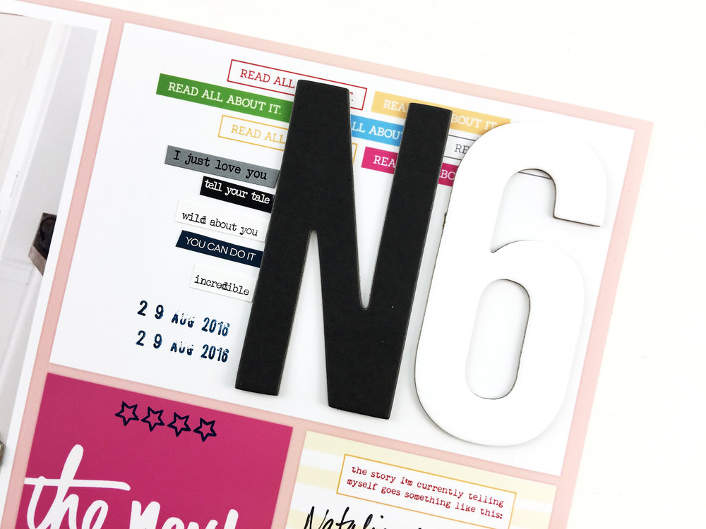 Larkindesign Project Life 2016 Week 35 Back to School Part 2