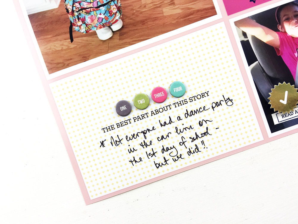 Larkindesign Project Life 2016 Week 35 Back to School Part 2