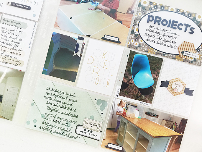 Larkindesign TBT 2014 Project Life Week 33 | Gossamer Blue September 2016 Life Pages Kit!