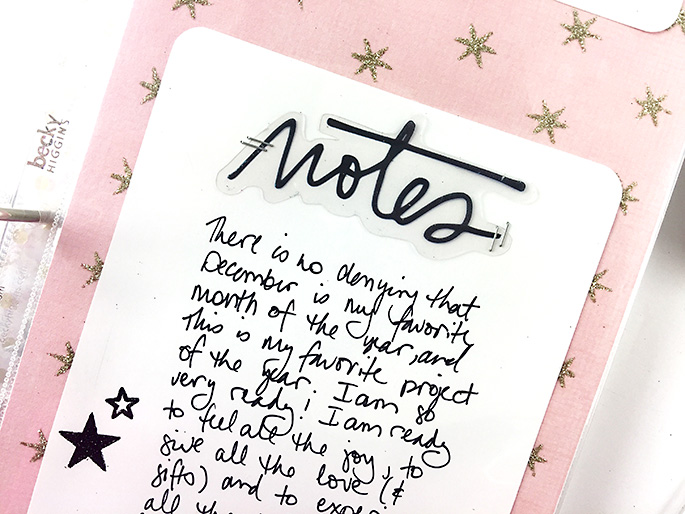 Larkindesign {December Daily 2016} Creating the Introduction Page