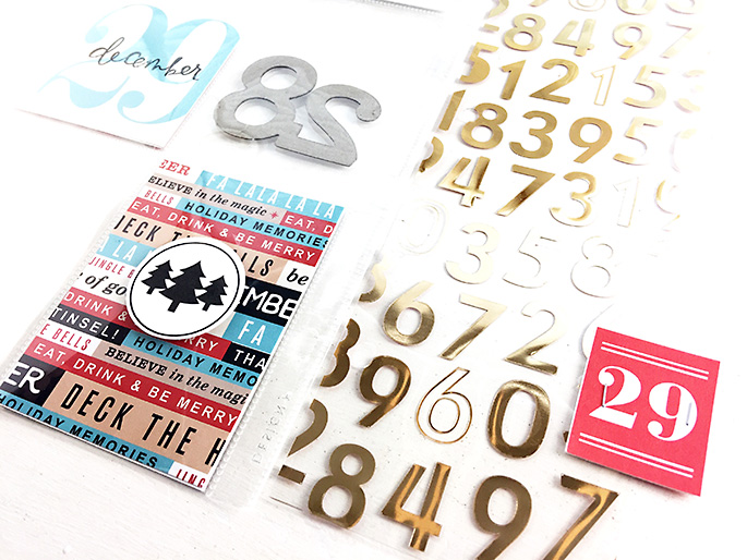 Larkindesign Sahlin Studio Creative Team {December Album 2016} Foundation Pages using Oh What Fun!