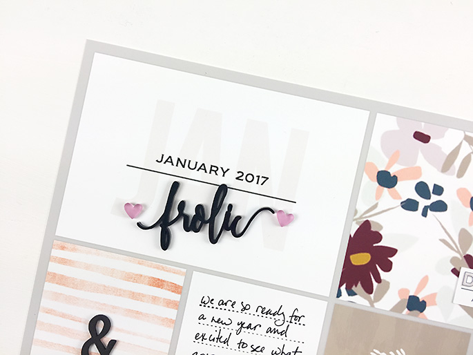 Larkindesign Project Life 2017 Introduction Layout