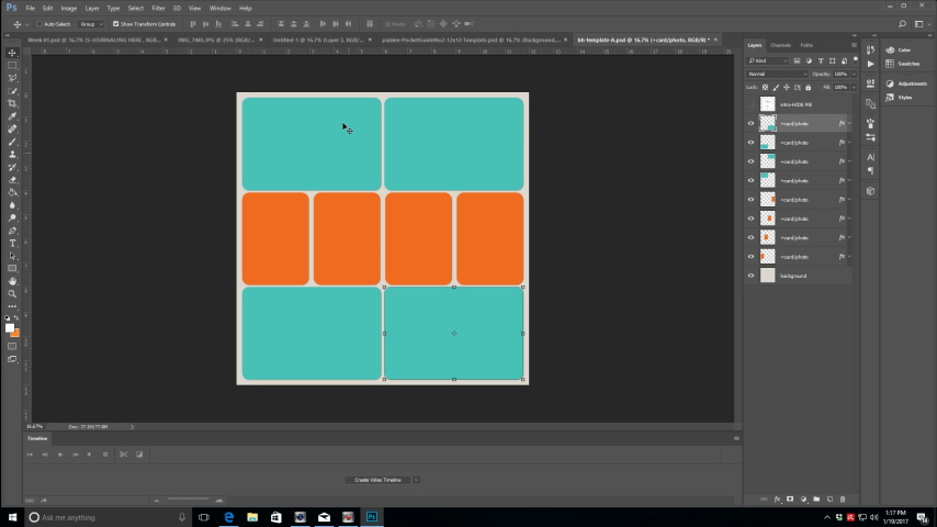 Photoshop CC Tutorial No 01 | Basic Tools for Using PS in Memory Keeping