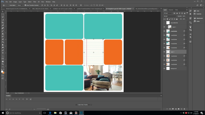 Photoshop CC Tutorial No 01 | Basic Tools for Using PS in Memory Keeping